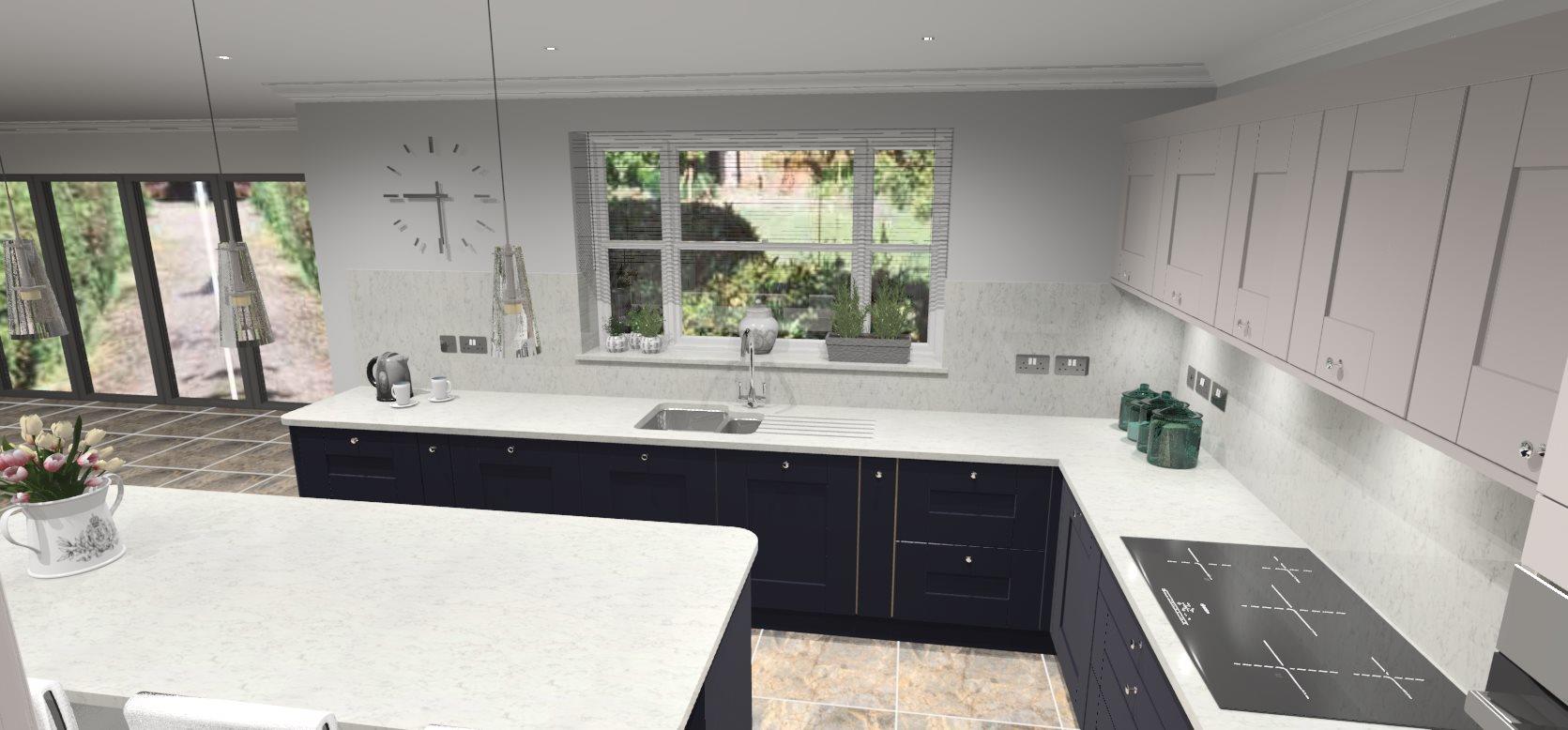 LIVING DINING KITCHEN
